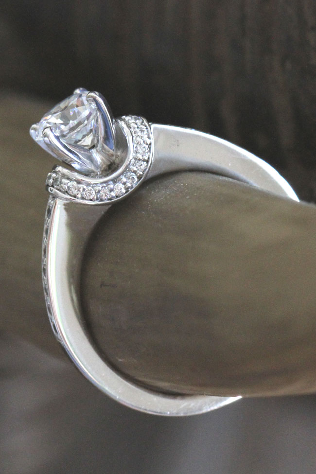 {Sponsored Love} 3 Crave Worthy Pave Diamond Engagement Rings That Will Stun