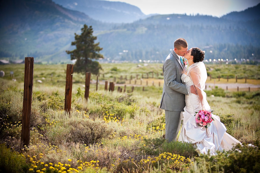 Nature’s Finest On Display In This Mammoth Lake Stunner of A Wedding