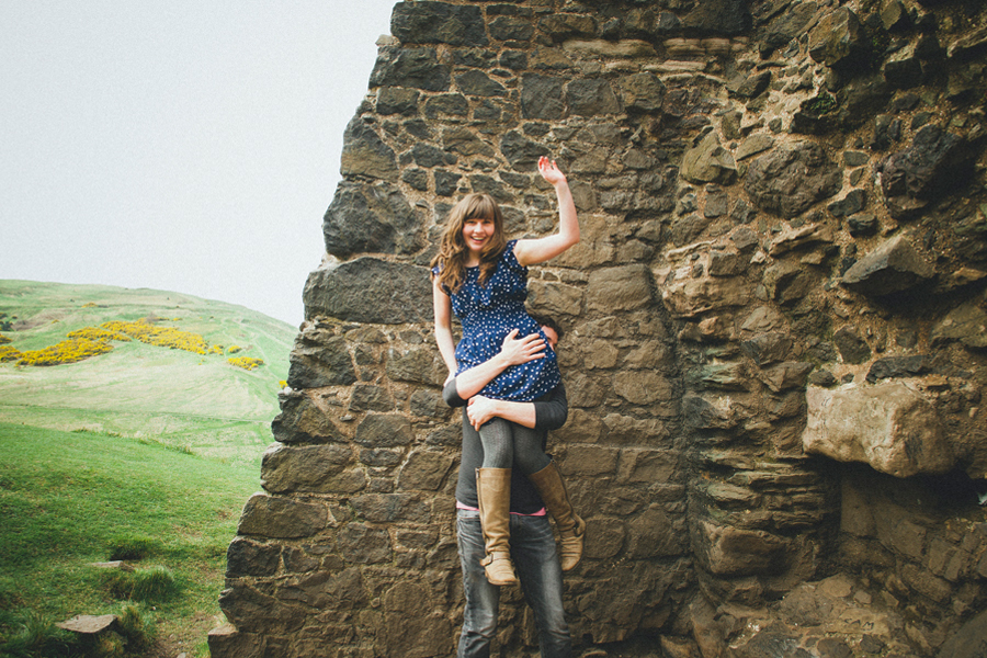 A Simple Artful Take On Engagement Photos With Scotland On Spotlight