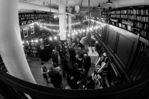 Marisa Rothstein & Nolan Robinson Bookstore Wedding Sarah Tew Photography