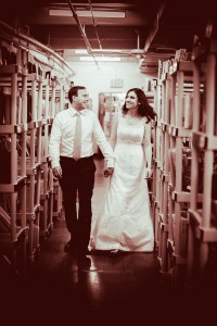 Marisa Rothstein & Nolan Robinson Bookstore Wedding Sarah Tew Photography