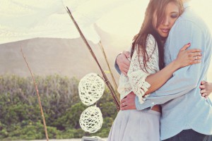 Tiffany and Kim Bedroom on the Beach Engagement Photos What a Day! Photography