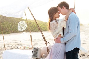 Tiffany and Kim Bedroom on the Beach Engagement Photos What a Day! Photography