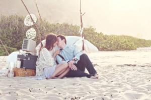 Tiffany and Kim Bedroom on the Beach Engagement Photos What a Day! Photography