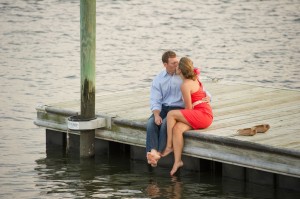 Ashley & Alex Dock Engagement Session Diana Deaver Weddings