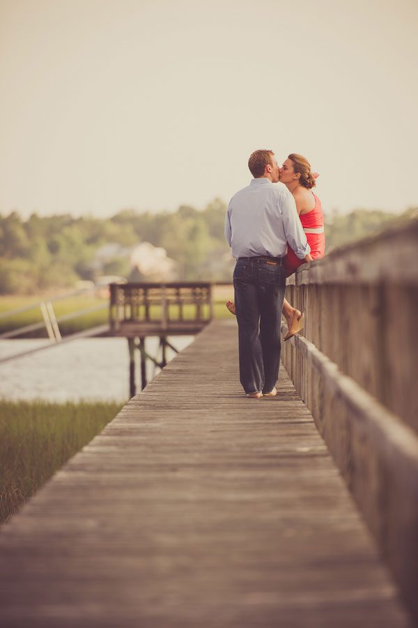 Ashley & Alex Dock Engagement Session Diana Deaver Weddings