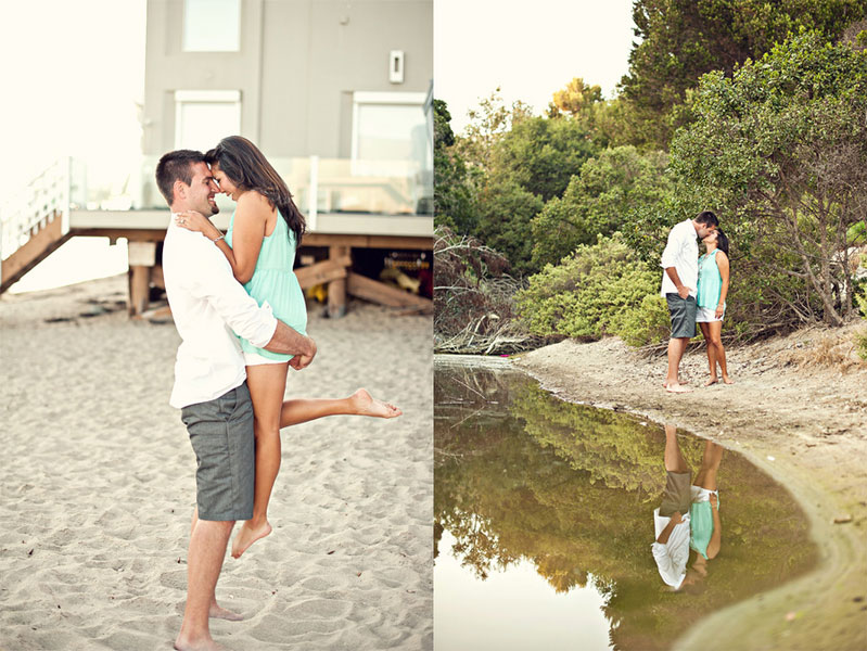 A Simple To Perfection Malibu, California Engagement Session