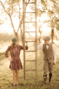 Jessica & Clint Prohibition Era Styled Shoot Tyler Boye Photography