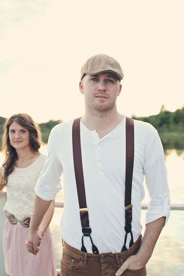 Kayla & Josh Anthropologie Inspried Engagement Shoot Katy Hall Photography
