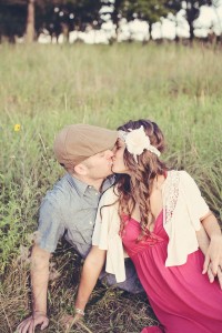 Kayla & Josh Anthropologie Inspried Engagement Shoot Katy Hall Photography