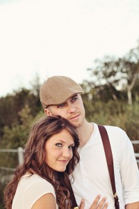 Kayla & Josh Anthropologie Inspried Engagement Shoot Katy Hall Photography