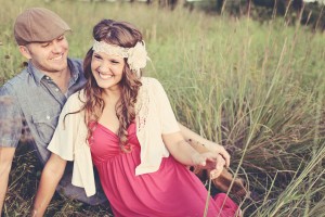 Kayla & Josh Anthropologie Inspried Engagement Shoot Katy Hall Photography