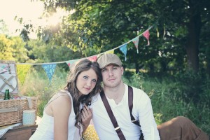 Kayla & Josh Anthropologie Inspried Engagement Shoot Katy Hall Photography