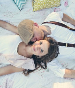 Kayla & Josh Anthropologie Inspried Engagement Shoot Katy Hall Photography