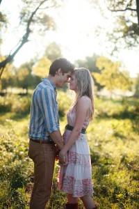 Lauren & Kappel early morning Rustic Engagement Session Amber Davis Photography