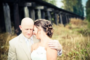 Tamara & Steve Burlap & Lace Themed Vintage DIY Wedding Heather Lynn Photographie