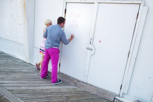 Adrienne & Paul Jersey Shore Pink Themed Engagement Photos Adagion Studio