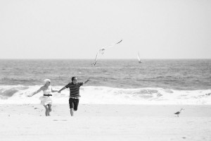 Adrienne & Paul Jersey Shore Pink Themed Engagement Photos Adagion Studio
