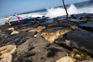 Adrienne & Paul Jersey Shore Pink Themed Engagement Photos Adagion Studio
