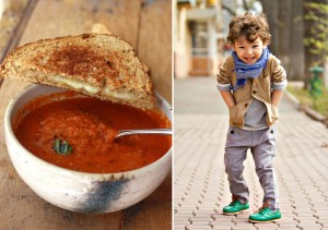 Garden Tomato Basil Soup Hip Fall Ring Bearer Outfit