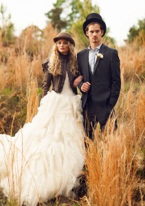 1800's Victorian Wedding Bridal Style