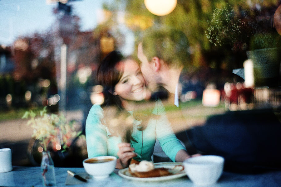 Engagement Session Gives Way To A Coffee Date At Vancouver’s Le Marché St. George