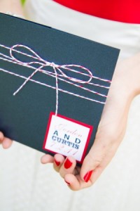 Red White Blue Wedding Invitations via Oh So Beautiful Paper Pink Piggy Design Kate Osborne Photography 5