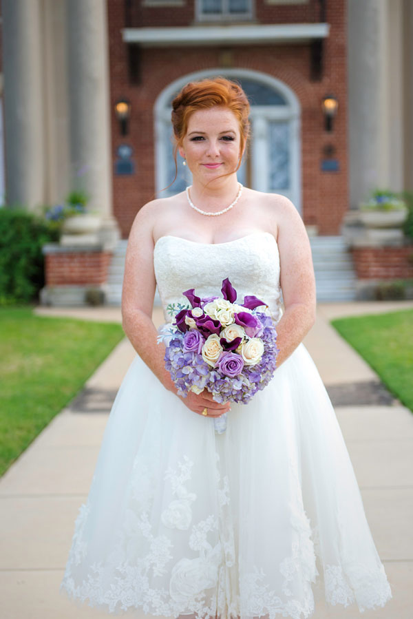 Electric Purple Vintage Inspired Wedding At Thistle Hill Mansion In Fort Worth Texas