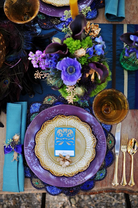 Why It Works Wednesday: Alternative Fall Color Palette In Purple, Turquoise & Gold