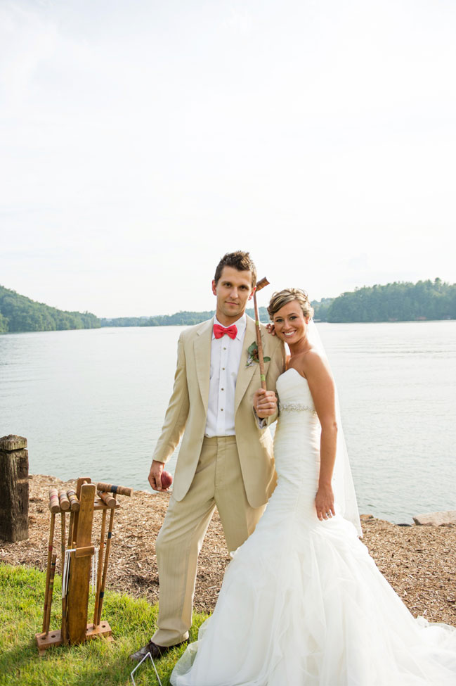 Scrumptious Down Home Lakeside South Carolina Wedding Featuring Reinvented Desserts