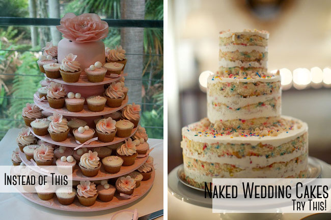 Naked Wedding Cakes