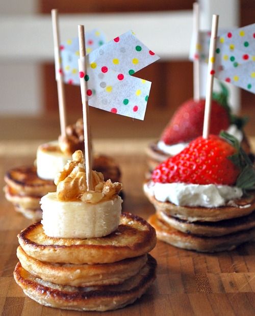 Pancake Hors d'Oeuvres
