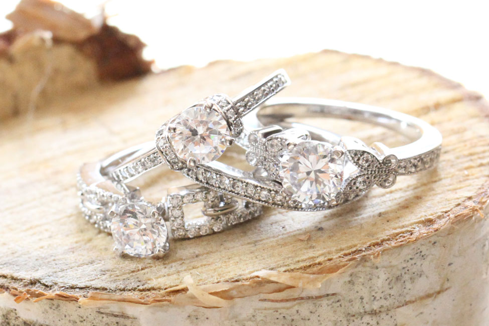 {Sponsored Love} 3 Crave Worthy Pave Diamond Engagement Rings That Will Stun