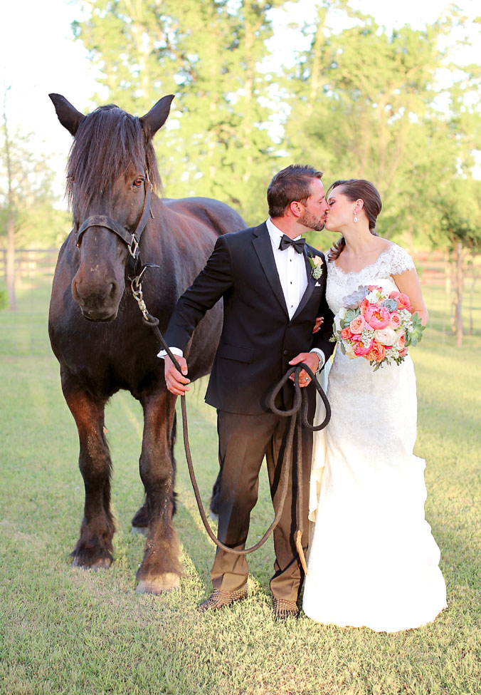 Rustic Formal Texas Wedding At Elmwood Gardens