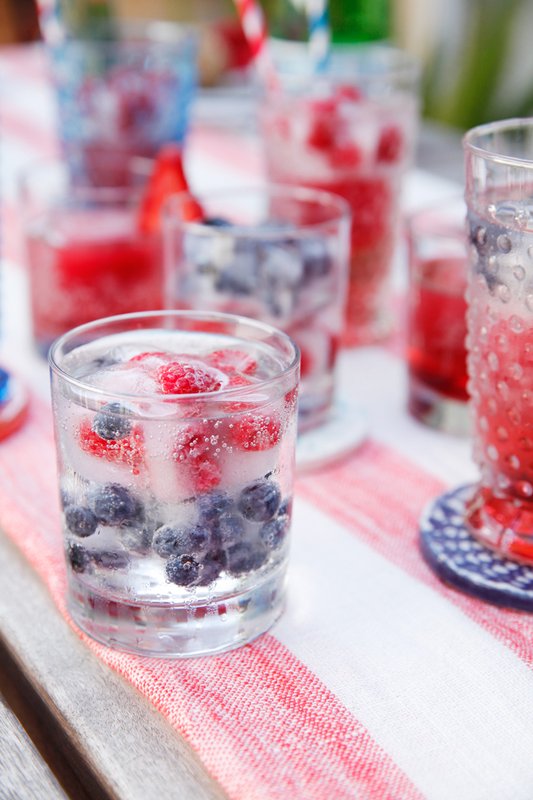 Red White Blue Cocktail