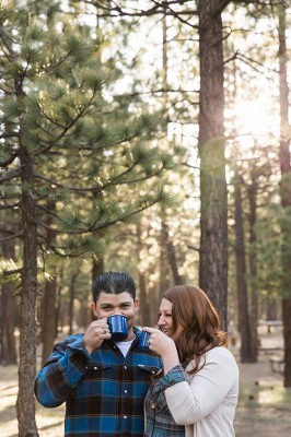 Outdoor Summer California Camping Engagement Session Jennifer Corbin Photography