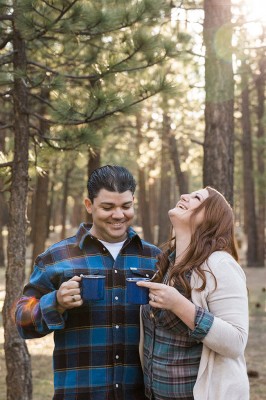 Outdoor Summer California Camping Engagement Session Jennifer Corbin Photography