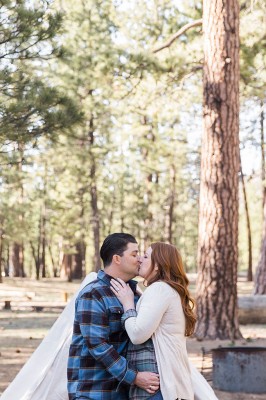 Outdoor Summer California Camping Engagement Session Jennifer Corbin Photography
