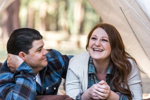 Outdoor Summer California Camping Engagement Session Jennifer Corbin Photography