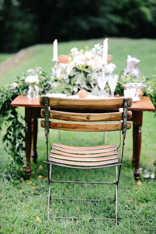 Dreamy Peach Inspired Vintage Estate Wedding With Serious Garden Vibes