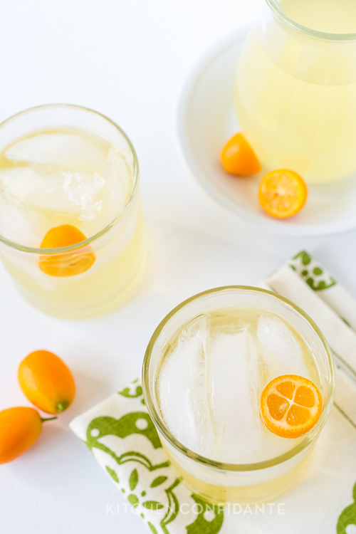 Kumquat Lemongrass Rum Cocktail