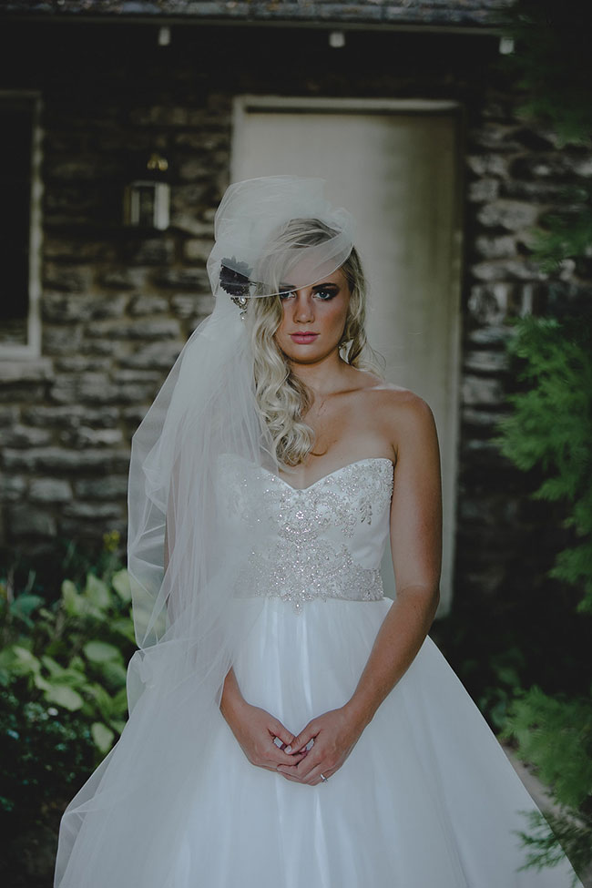 Fairy Tale Inspired Moody Bridal Style At Flora Flowershop