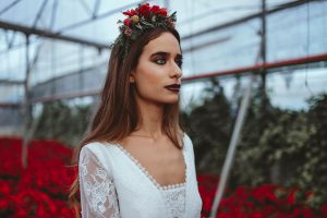 Poinsettia Farm Red Essence Spanish Wedding Eclectic Detailing