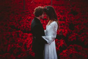 Poinsettia Farm Red Essence Spanish Wedding Eclectic Detailing