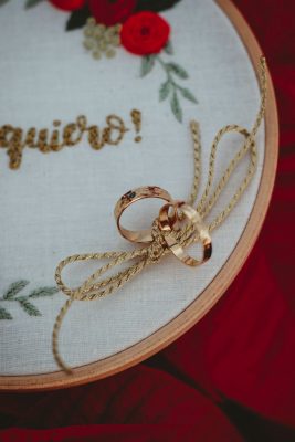 Poinsettia Farm Red Essence Spanish Wedding Eclectic Detailing