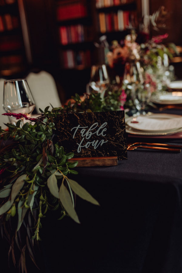 Table Number Ideas