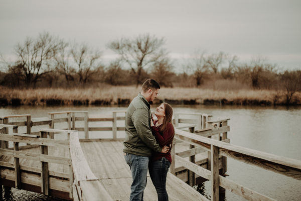 Sweet Countryside Engagement Session in Wichita Shelby Laine Photography01