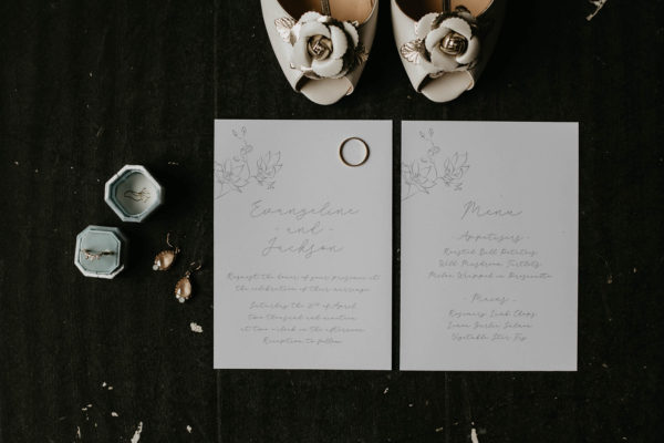 Moody Gray and Soft Blue Wedding Inspiration Scarlet ONeill02