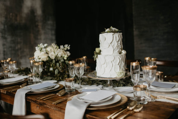 Moody Gray and Soft Blue Wedding Inspiration Scarlet ONeill14