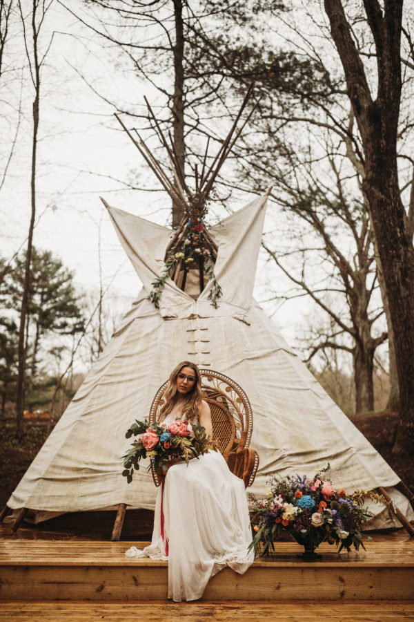 California Boho Meets Connecticut Rustic in This Wedding Inspiration Evermore Imaging34